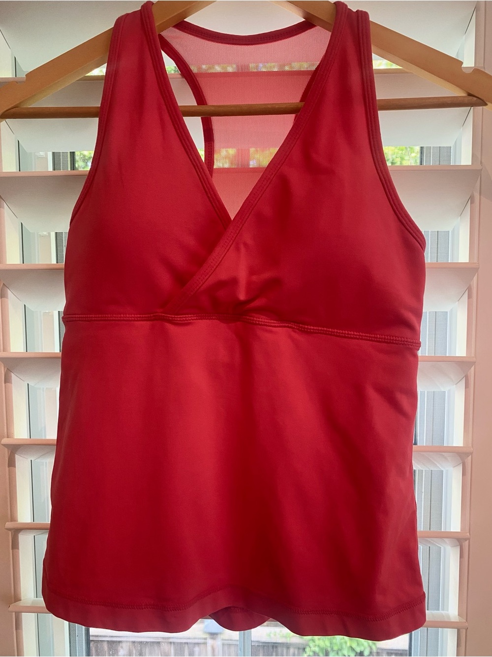 Lululemon Coral Pink Athletic Tank ptp 13 inches like new